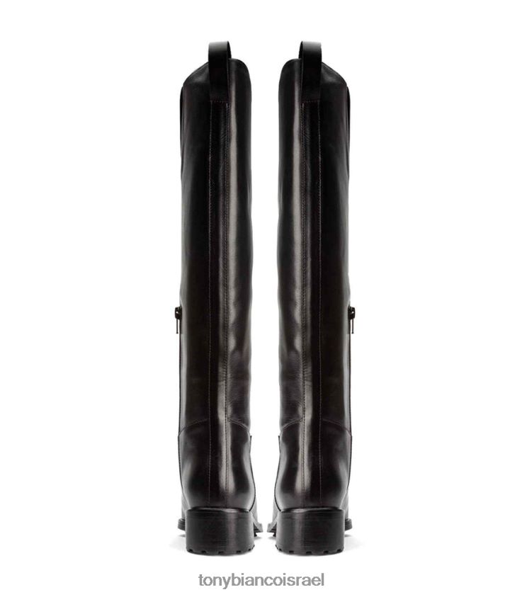 מגפיים בגובה הברך | נשים קומו שחור Tony Bianco מגפי אלינור עגל 8BNR8T457